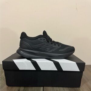 ADIDAS RUNFALCON 5 W ORTHOLITE RUNNING TRIPLE BLACK WOMEN SHOES